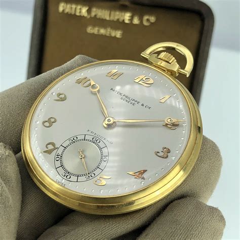 patek philippe 1915 pocket watch|18k Patek Philippe vintage watch.